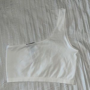M/L one shoulder top